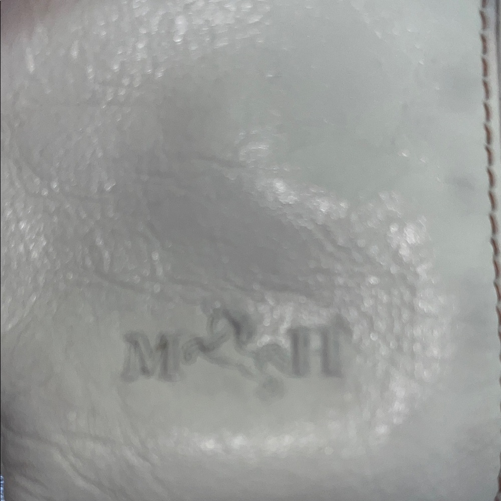 Vintage Mario Hernandez White Leather Coin Pouch - Picture 6 of 10